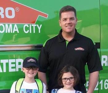 Nicholas Hickman, team member at SERVPRO of North and Southwest Oklahoma City